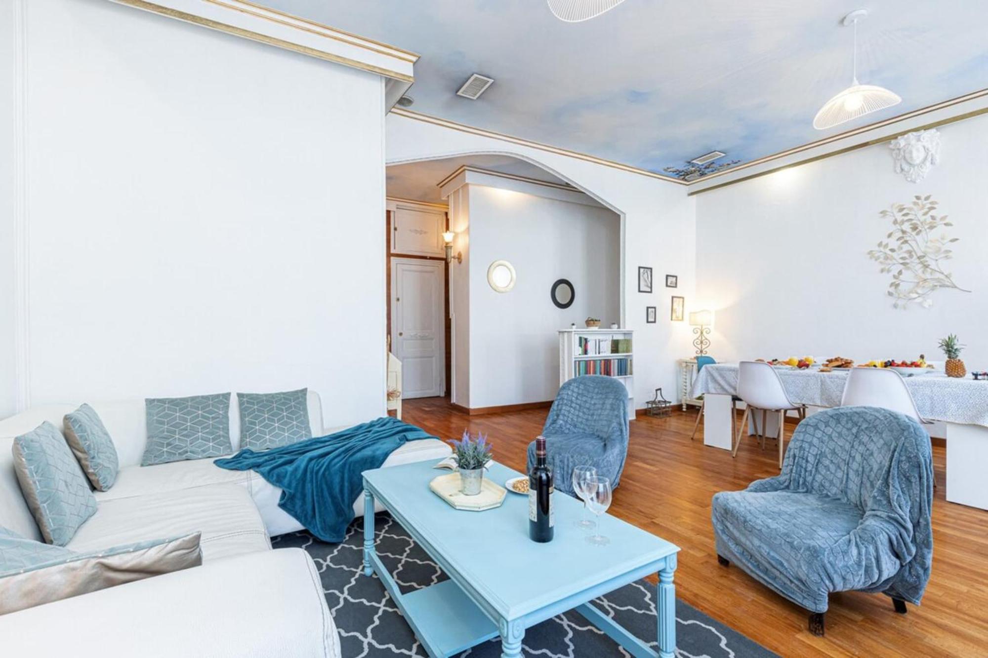 Risso - Comfortable 3 Bedrooms With Balcony Ницца Экстерьер фото