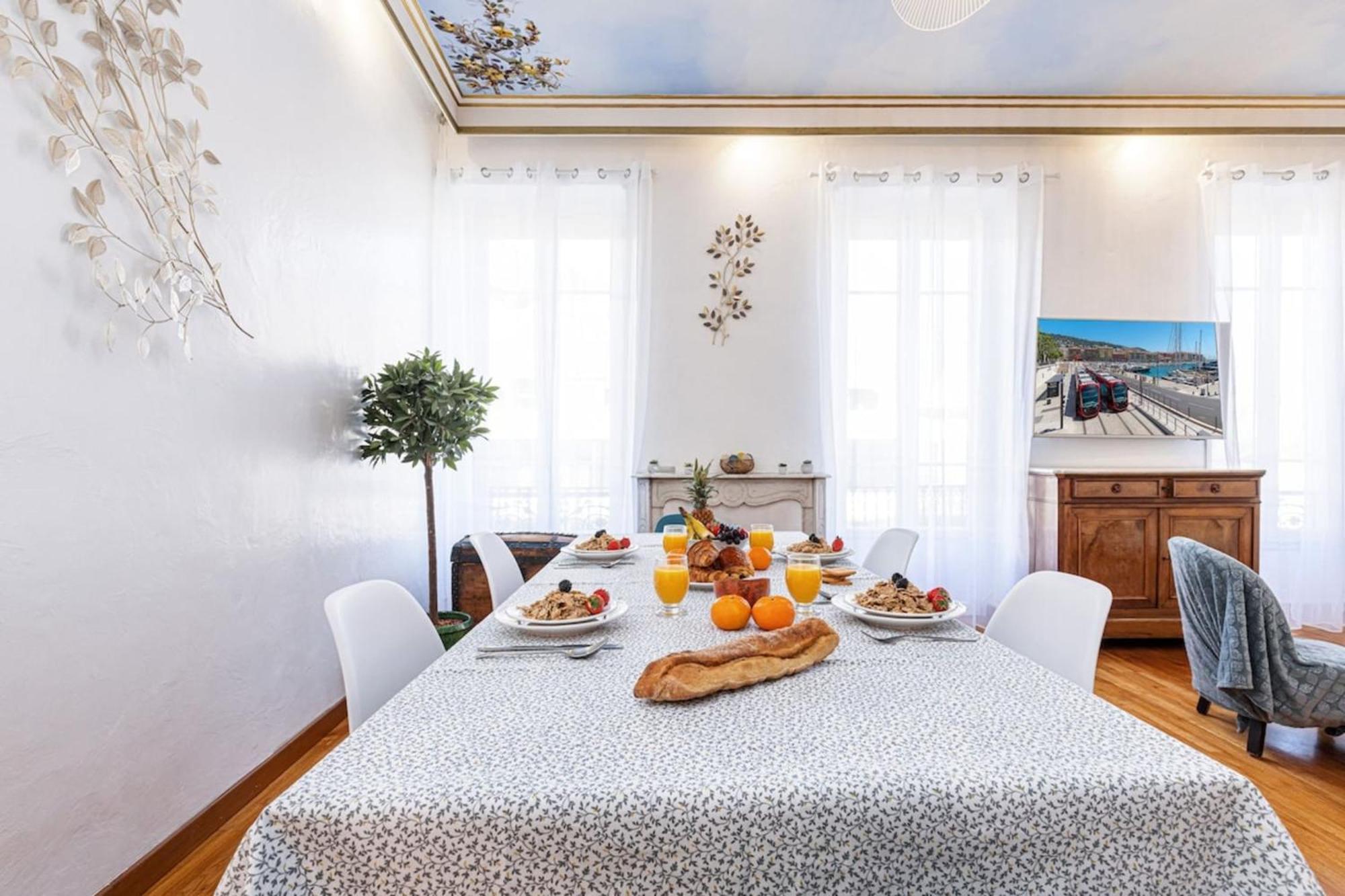 Risso - Comfortable 3 Bedrooms With Balcony Ницца Экстерьер фото